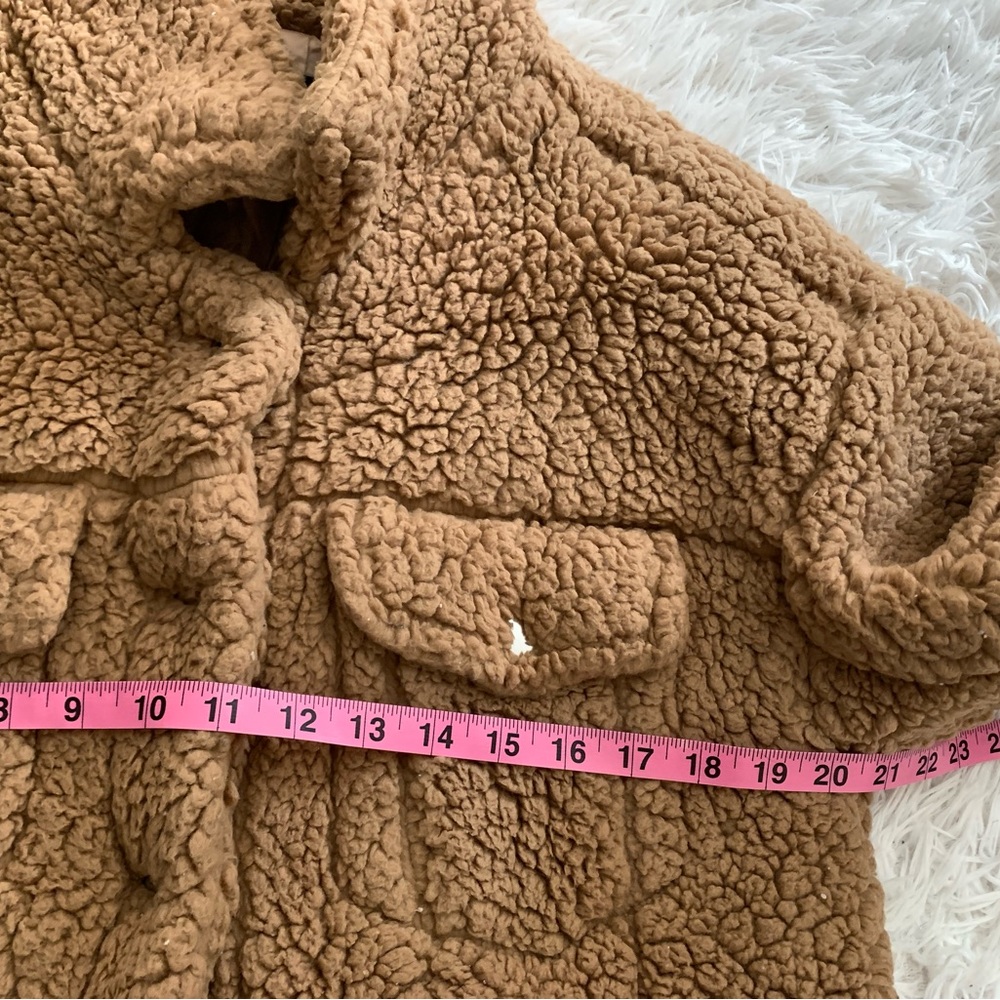Cropped Teddy Jacket - Picture 3 of 10